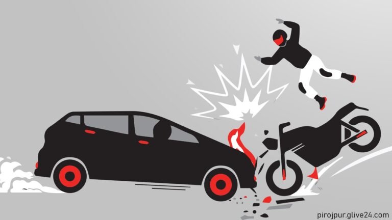 পিরোজপুরে সড়ক দুর্ঘটনায় মাদ্রাসাশিক্ষক নিহত